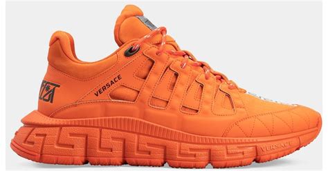 versace trigreca orange